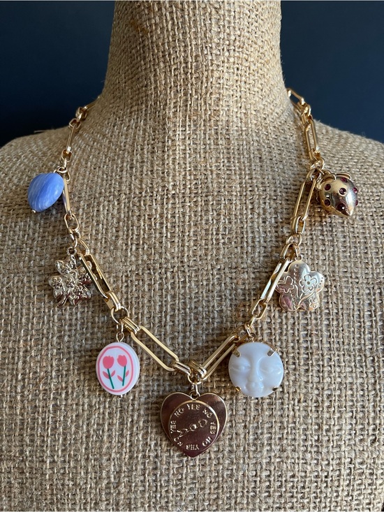 Universal Thread Jewelry - Universal threads goods co.  Charm Necklace.